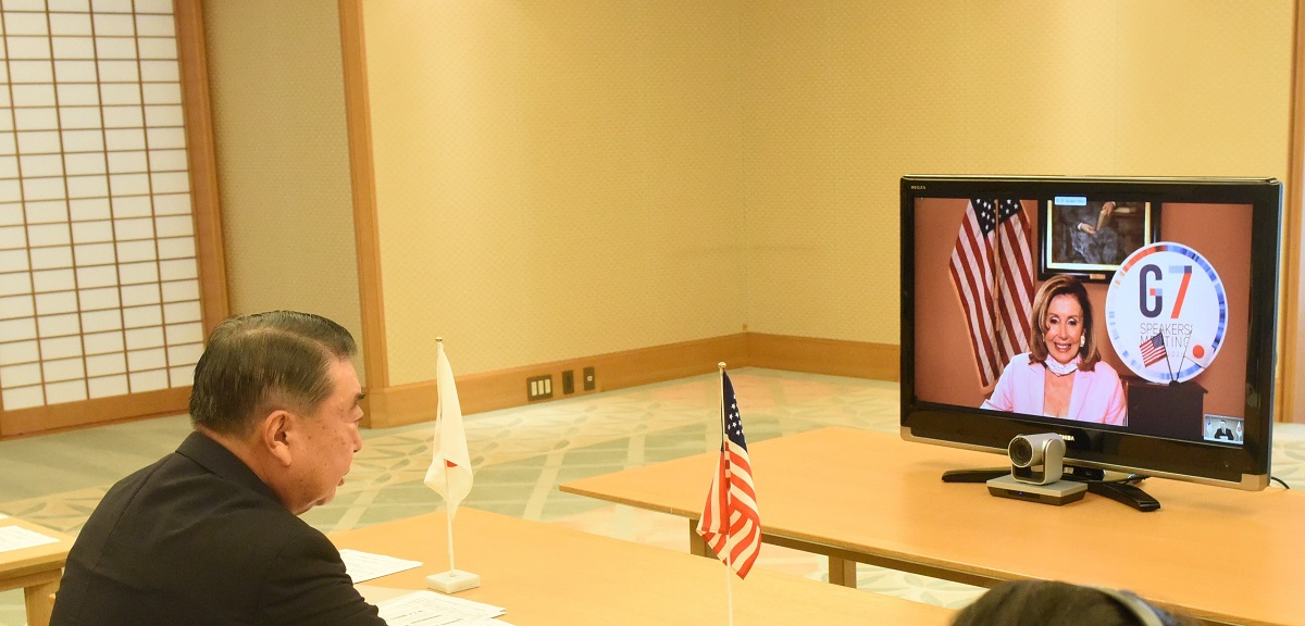 Speaker Oshima fs meeting with American Speaker: Click on the picture to display topic details.