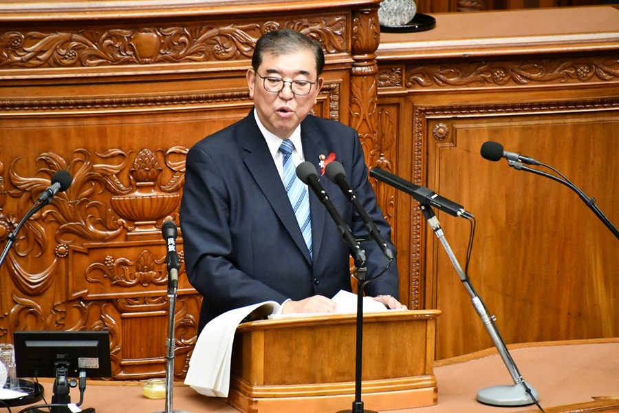 Prime Minister ISHIBA Shigeru's address on general policy — The 214th Extraordinary Session of the Diet —: Click on the title or picture to display topic details.