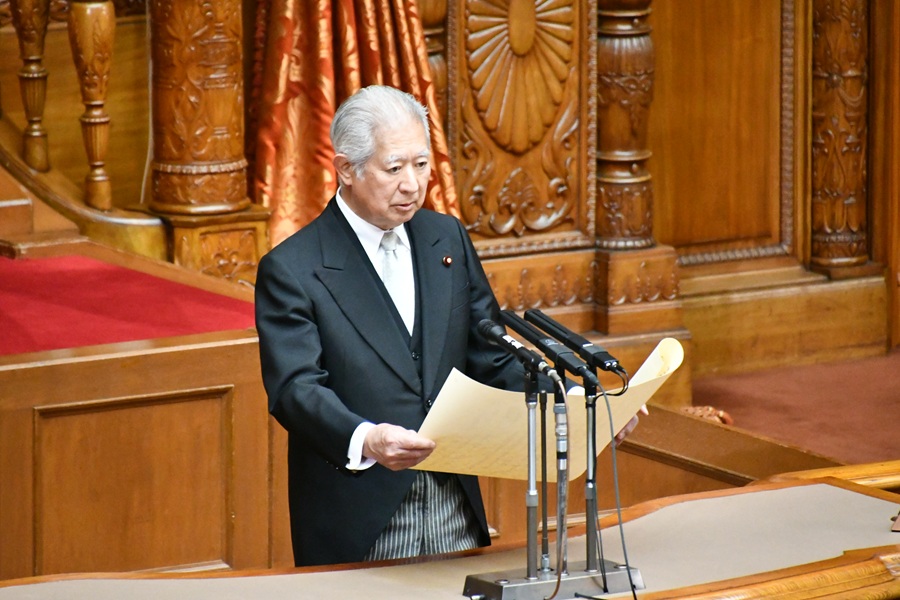 The Opening Ceremony of the 221st Diet: Click on the title or picture to display topic details.