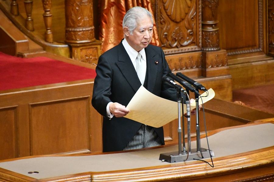 The Opening Ceremony of the 222nd Diet: Click on the title or picture to display topic details.