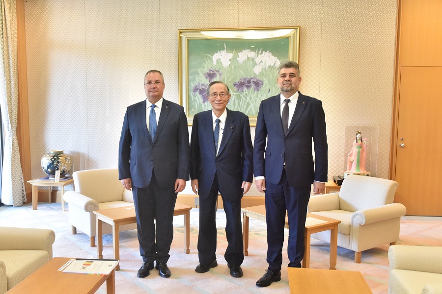 President of the Romanian Chamber of the Deputies visits Speaker Hosoda: Click on the title or picture to display topic details.