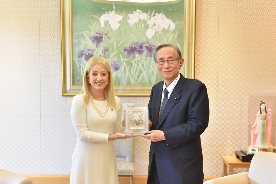President of the Cyprus House of Representatives visits Speaker Hosoda: Click on the title or picture to display topic details.