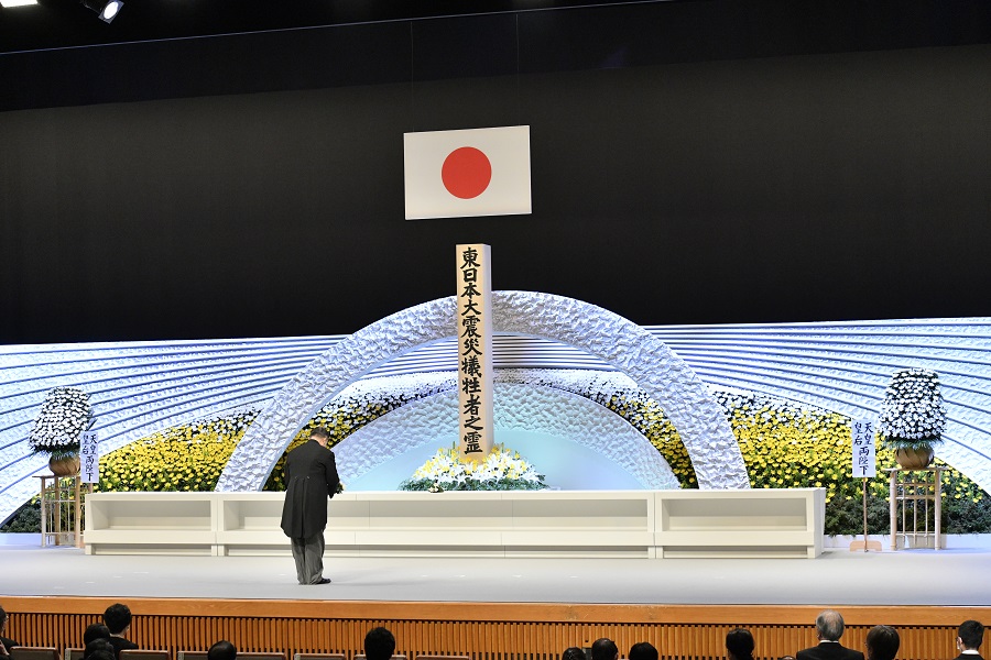 Speaker attends the 10th anniversary ceremony of the Great East Japan Earthquake: Click on the title or picture to display topic details.
