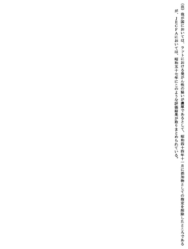 別表第二 違法添加物評価結果 2/2