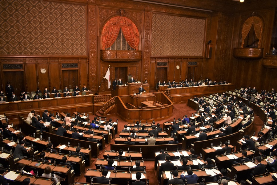 Prime Minister SUGA Yoshihide's address on general policy — The 204th Ordinary Session of the Diet — 1:Click on the picture to enlarge it.