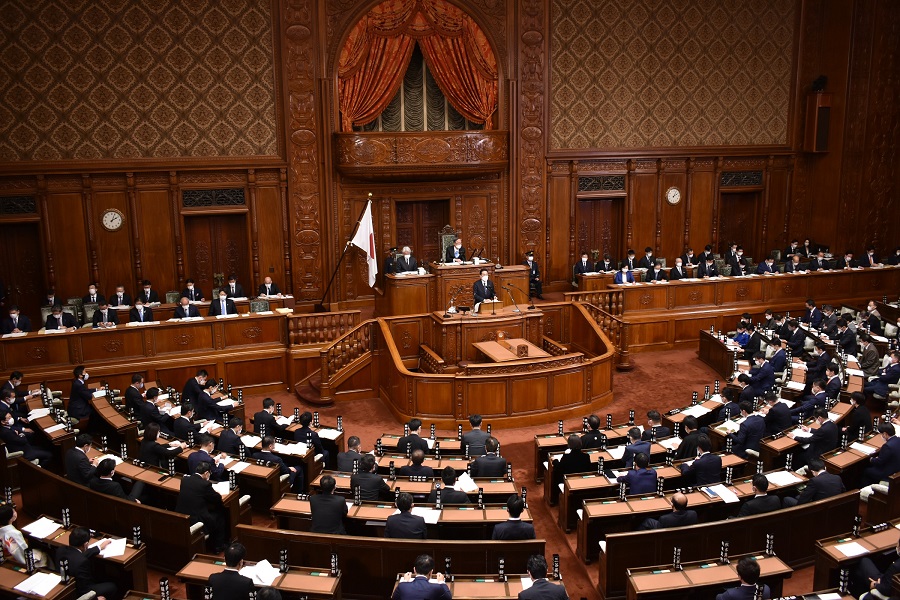 Prime Minister KISHIDA Fumio's address on general policy — The 208th Ordinary Session of the Diet — 1:Click on the picture to enlarge it.