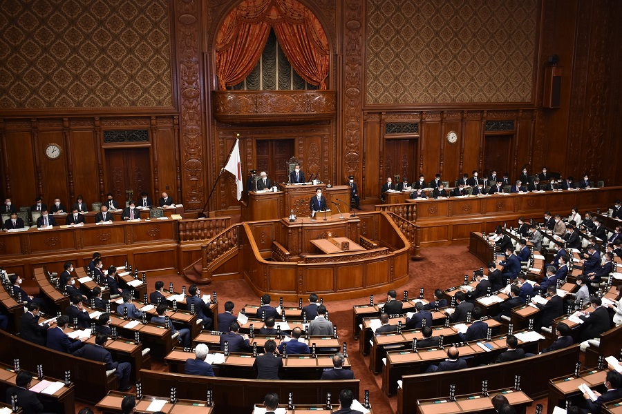 Prime Minister KISHIDA Fumio's address on policy — The 210th Extraordinary Session of the Diet — 1:Click on the picture to enlarge it.