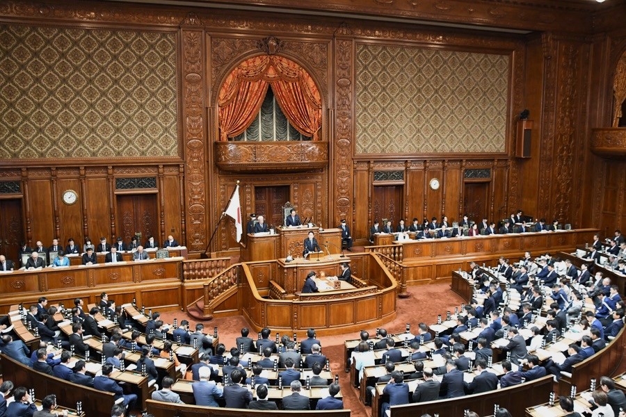 Prime Minister KISHIDA Fumio's address on policy — The 212th Extraordinary Session of the Diet — 1:Click on the picture to enlarge it.