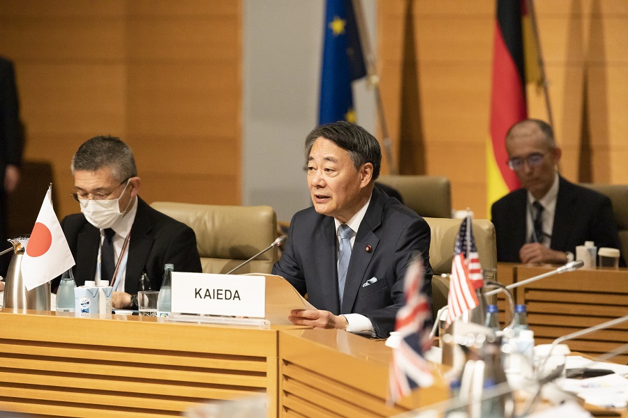 The 21st G7 Speakers' Meeting 2:Click on the picture to enlarge it.