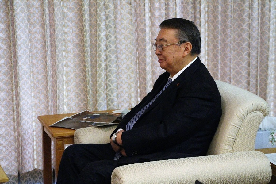 Speaker Oshimafs meeting with Canadian Speaker 2:Click on the picture to enlarge it.