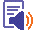 音声読み上げアイコン